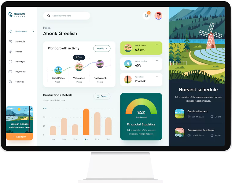 Web-Admin Panel Features