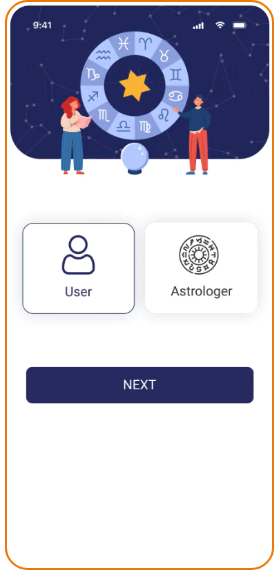 Astrology App screens