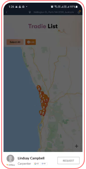 Education App screen