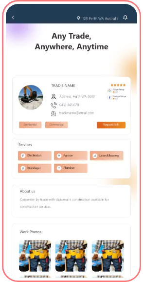 Education App screen