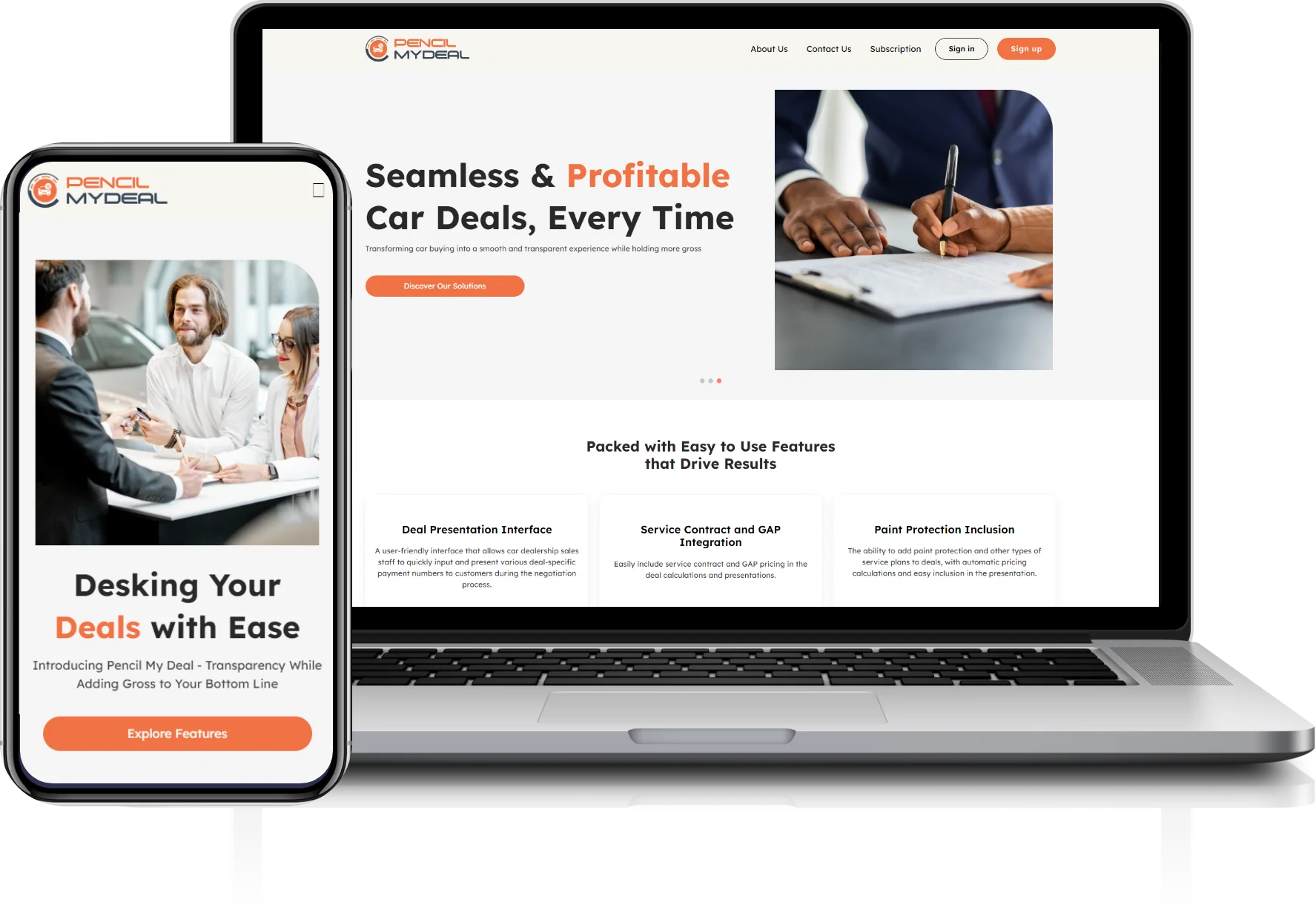 Pencil My Deal on demand platform built by SOFTALYN