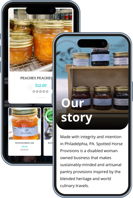 Spotted Horse Provisions app portfolio